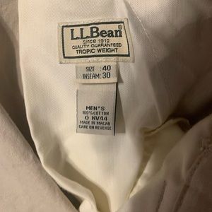 2 pairs of brand new Llbean men’s pants40/30